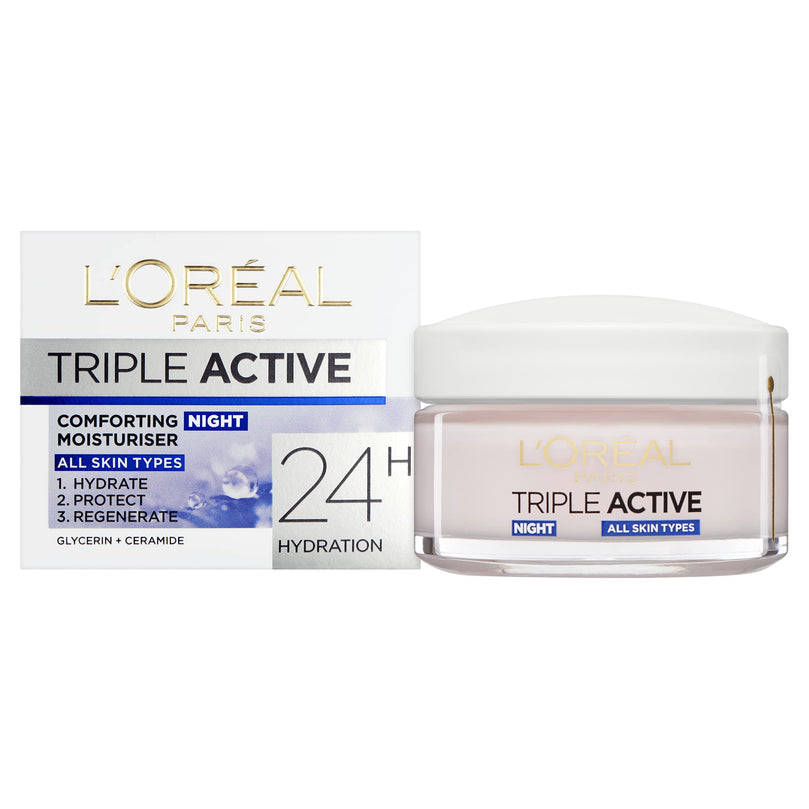 Loreal Paris Triple Active Night Cream (50ml)