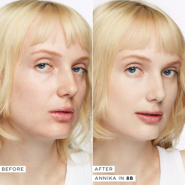 tarte shape tape full-coverage concealer - 8B porcelain beige (very fair skin with cool, pink undertones) - travel size