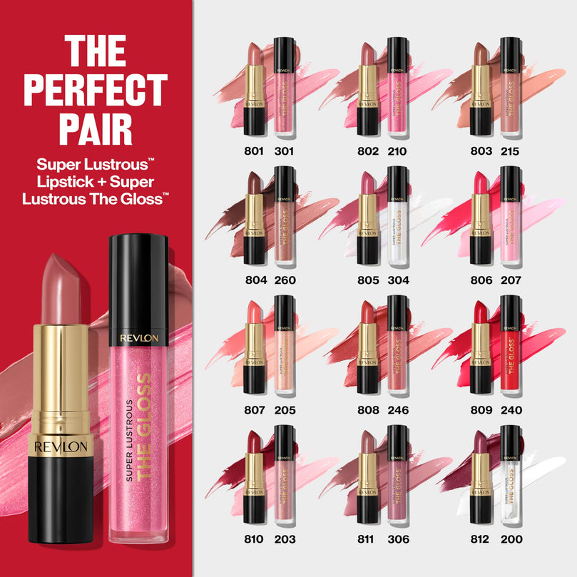 Revlon Super Lustrous Lip Gloss 240 Fatal Apple 0.13 oz