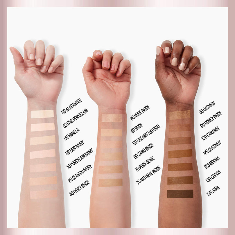 Maybelline Dream Radiant Liquid Hydrating Foundation - 10 Porcelain Ivory