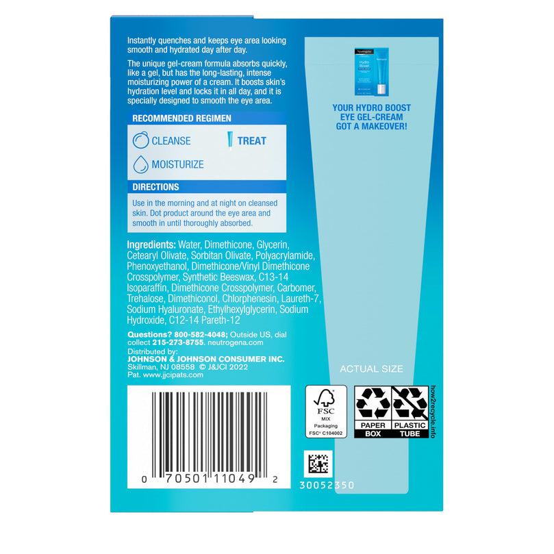 Neutrogena Hydro Boost Eye Gel Cream - 0.5oz