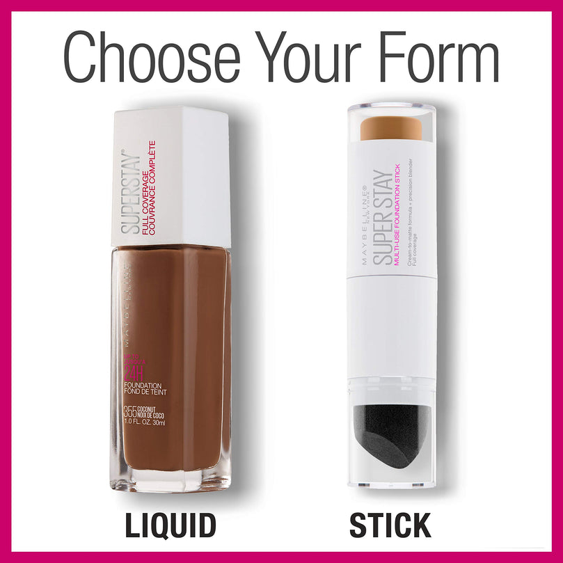 Maybelline Super Stay Foundation Stick For Normal to Oily Skin, Deep Bronze