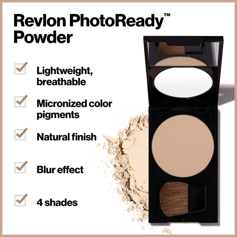 Revlon PhotoReady Blurring Face Powder Makeup 030 Medium Deep 0.25 oz