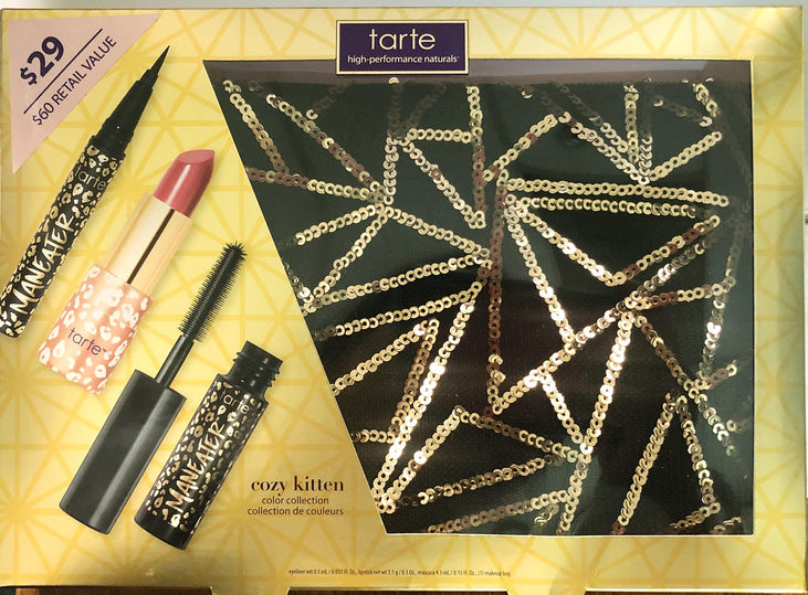 Tarte Cosmetics cozy kitten color collection 4 pc set