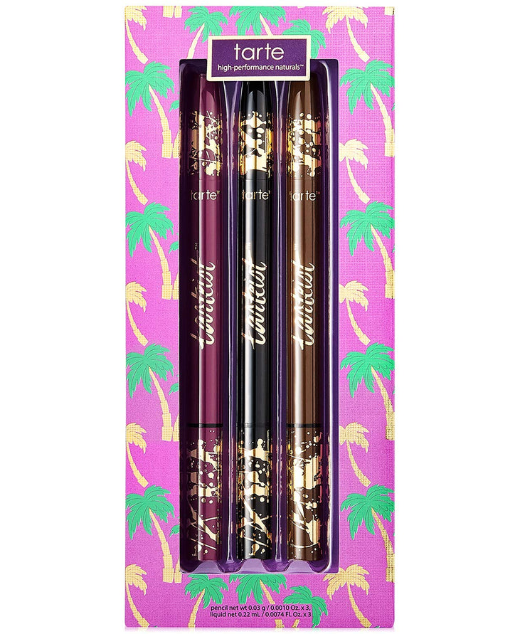 Tarte Dream Team Tarteist Eyeliner Trio Double-sided Pencil Set