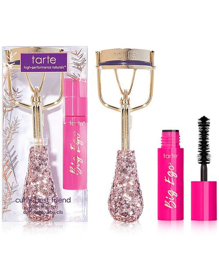 Tarte Curls Best Friends Lash Curler Set Big Ego Mascara in Black