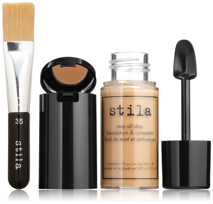 Stila Stay All Day Foundation Concealer & Brush Kit - Caramel 10