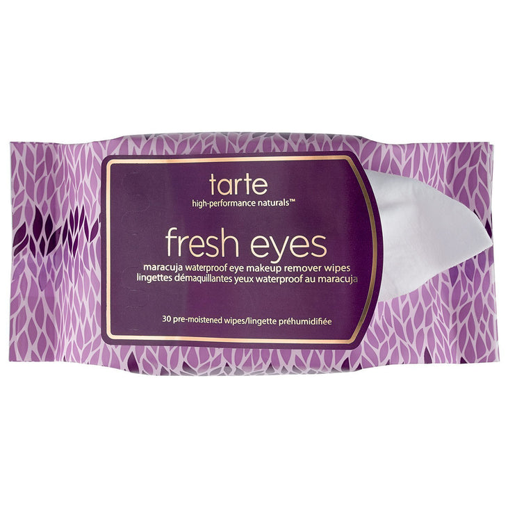 Tarte Fresh Eyes Maracuja Waterproof Eye Makeup Remover Wipes