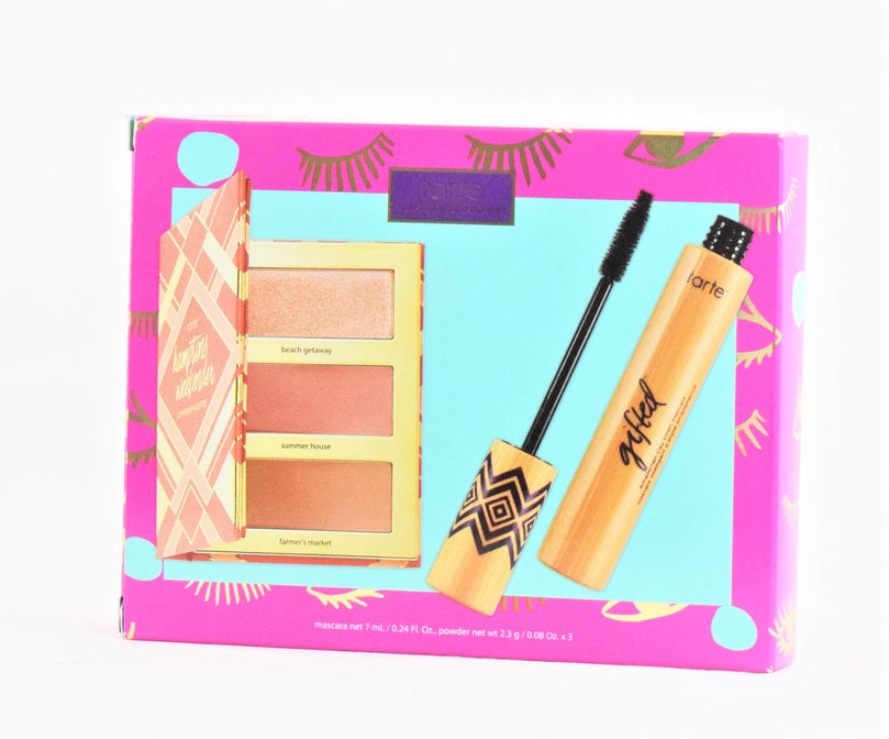 Tarte WEEKEND WARRIOR Color Contour Collection Hamptons Weekender + Gifted Mascara