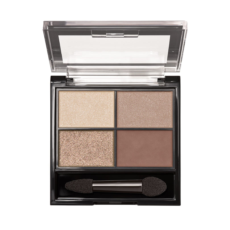 Revlon ColorStay Day to Night Long Lasting Matte and Shimmer Eyeshadow Quad, 500 Addictive