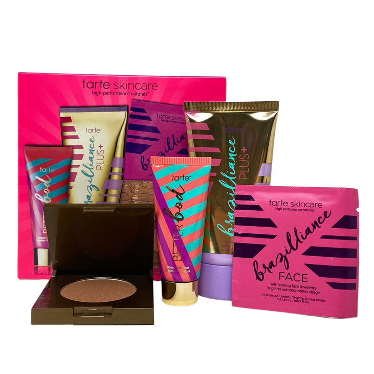 Tarte Girls Just Wanna Have Sun 4 Piece Set - Better Bod, Park Ave Princess Bronzer, Brazilliance Self Tanner