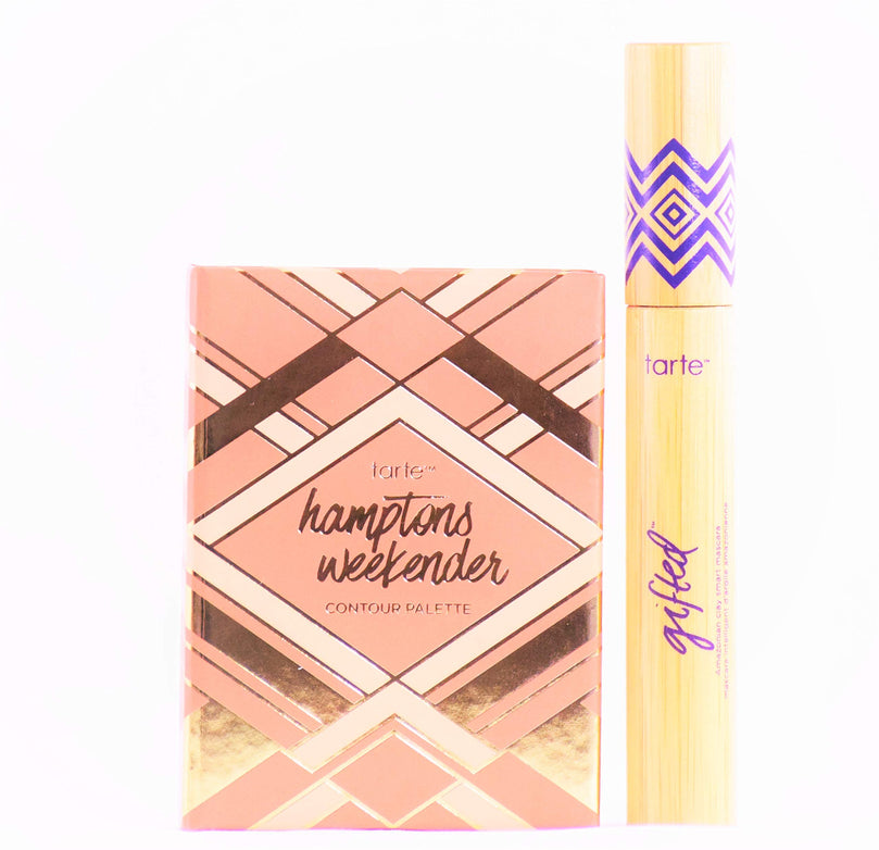 Tarte WEEKEND WARRIOR Color Contour Collection Hamptons Weekender + Gifted Mascara