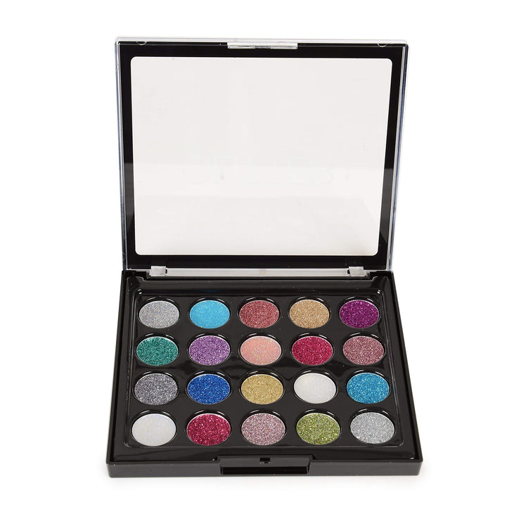 BYS Glitter Gel Makeup Palette - 20 Shades, Suitable to use on all areas of the face