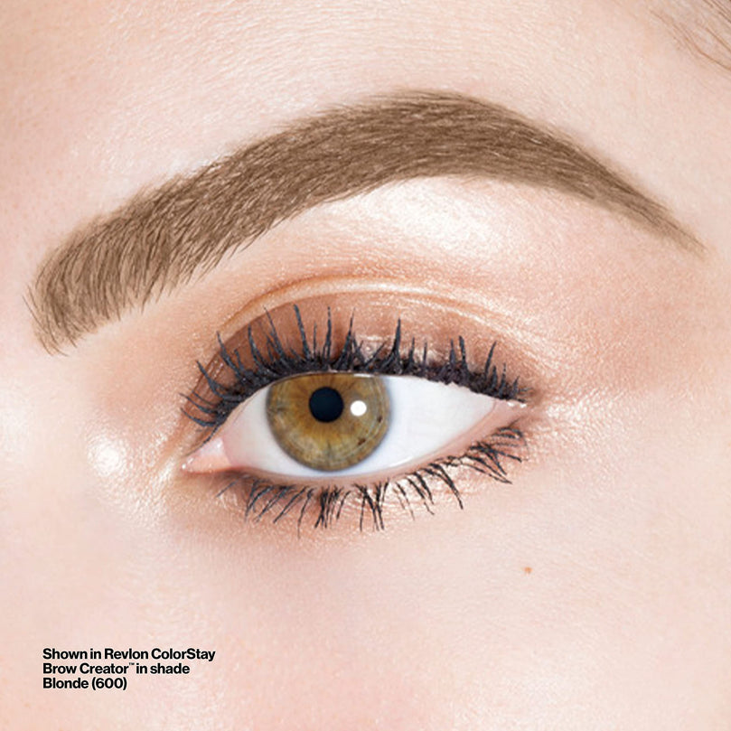 Revlon ColorStay Brow Creator 2-in-1 Eye Makeup with Spoolie 635 Medium Brown, 0.23 Oz
