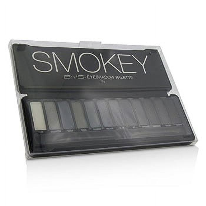 Eyeshadow Palette (12x Eyeshadow  2x Applicator) - Smokey 0.42oz