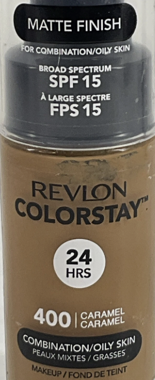 Revlon ColorStay Liquid Foundation Face Makeup for Combination & Oily Skin - 400 Caramel 1 Fl Oz