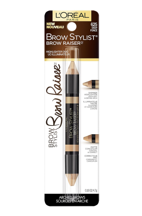 Loreal Paris Brow Stylist Brow Raiser Highlighter Duo #625 Deep