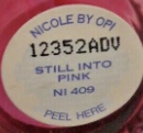 OPI Nicole Nail Lacquer Polish NI409 Still Into Pink 0.5 fl oz