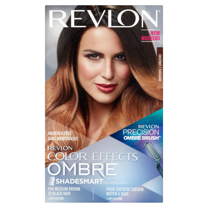 Revlon color effects ombr chestnut hair color, 1 application