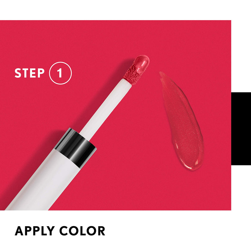 COVERGIRL Outlast All-Day Lip Color With Topcoat, Luminous Lilac