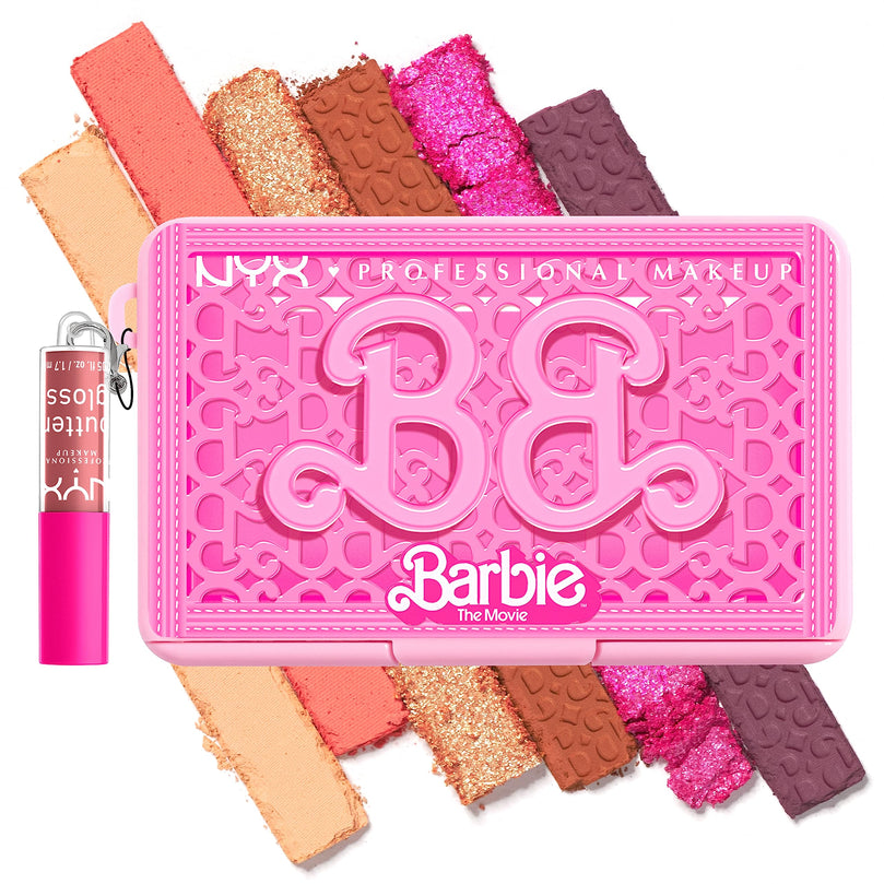 NYX PROFESSIONAL MAKEUP BARBIE, Mini Eye Palette - It's a BARBIE Party