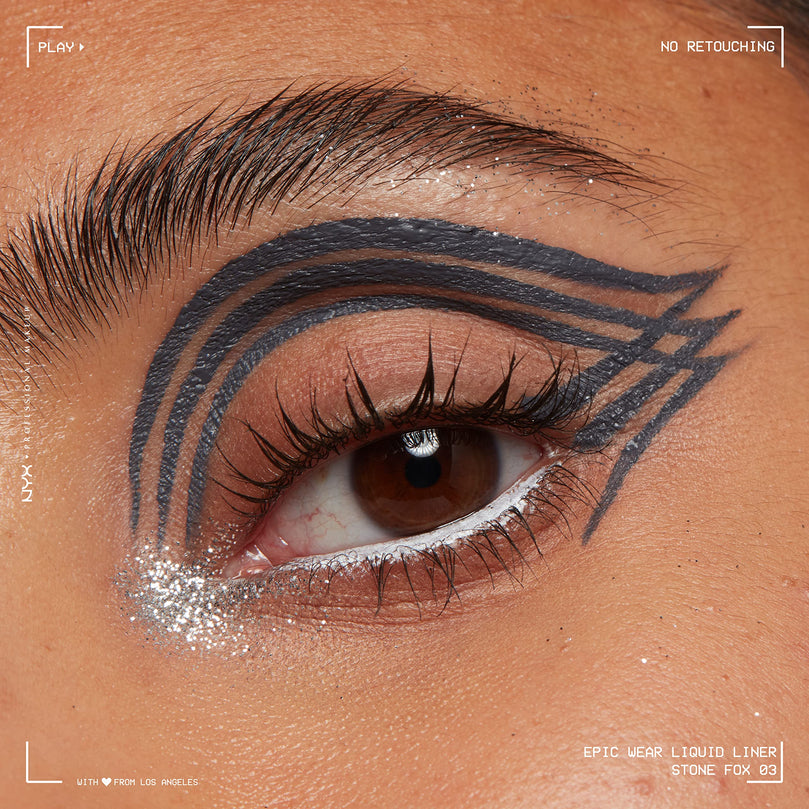 NYX PROFESSIONAL MAKEUP Epic Wear Liquid Liner, Long-Lasting Waterproof Eyeliner - Stone Fox