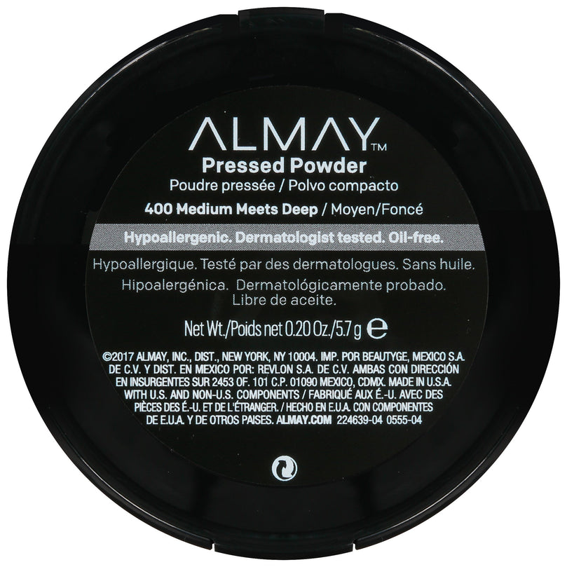 Almay Pressed Powder, Medium Meets Deep