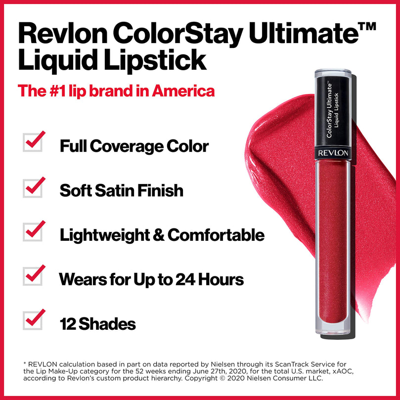 Revlon Colorstay Ultimate Liquid Lipstick 030 Miracle Mauve 0.1 fl oz