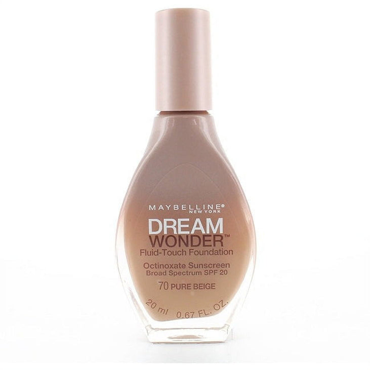 Maybelline New York Dream Wonder Fluid-Touch Foundation, Pure Beige