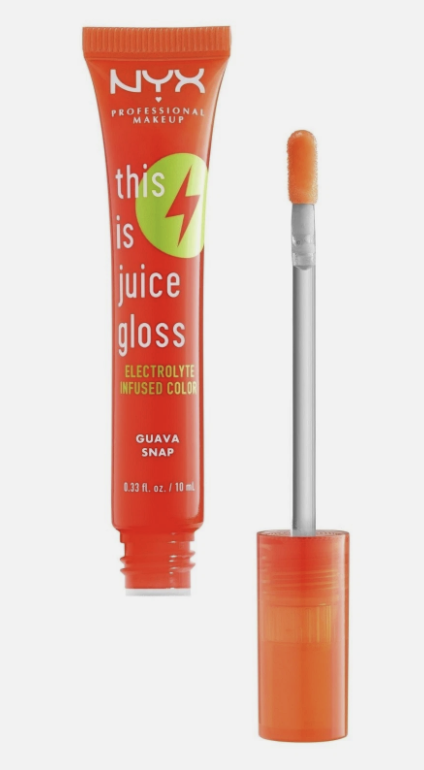 NYX Professional Makeup This Is Juice Gloss Hydrating Lip Gloss Guava Snap (2 PACK)
