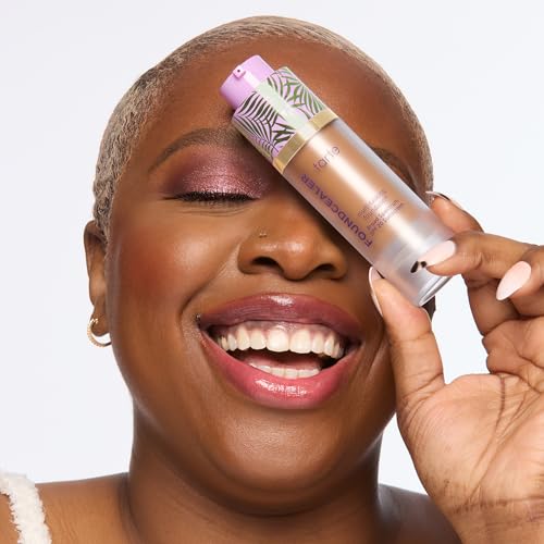 tarte babassu foundcealer skincare foundation Broad Spectrum SPF 20-44S tan sand (tan skin with warm, golden undertones)