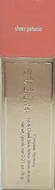 Stila Complete Harmony Lip & Cheek Stick - Sheer Petunia