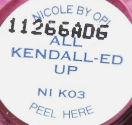 Opi Nicole Nail Polish NIK03 All Kendall-ed Up (pink)