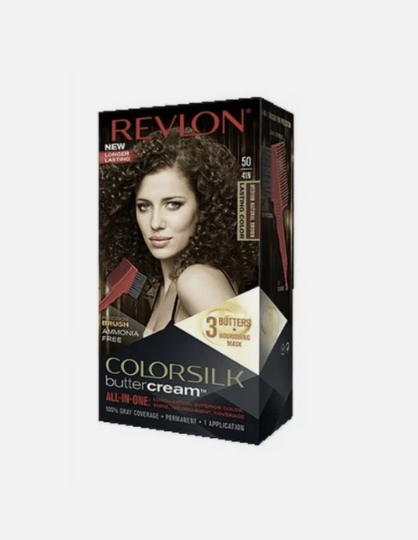 Revlon Luxurious Colorsilk Buttercream, Medium Brown