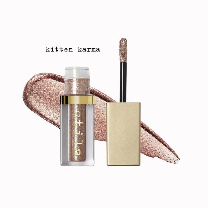Stila Glisten & Glow Liquid Eye Shadow, Kitten Karma 0.15 oz
