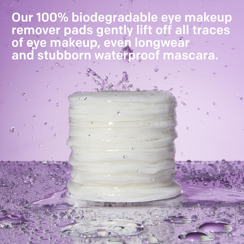 Almay Biodegradable Longwear and Waterproof Eye Makeup Remover Pads, 80 count