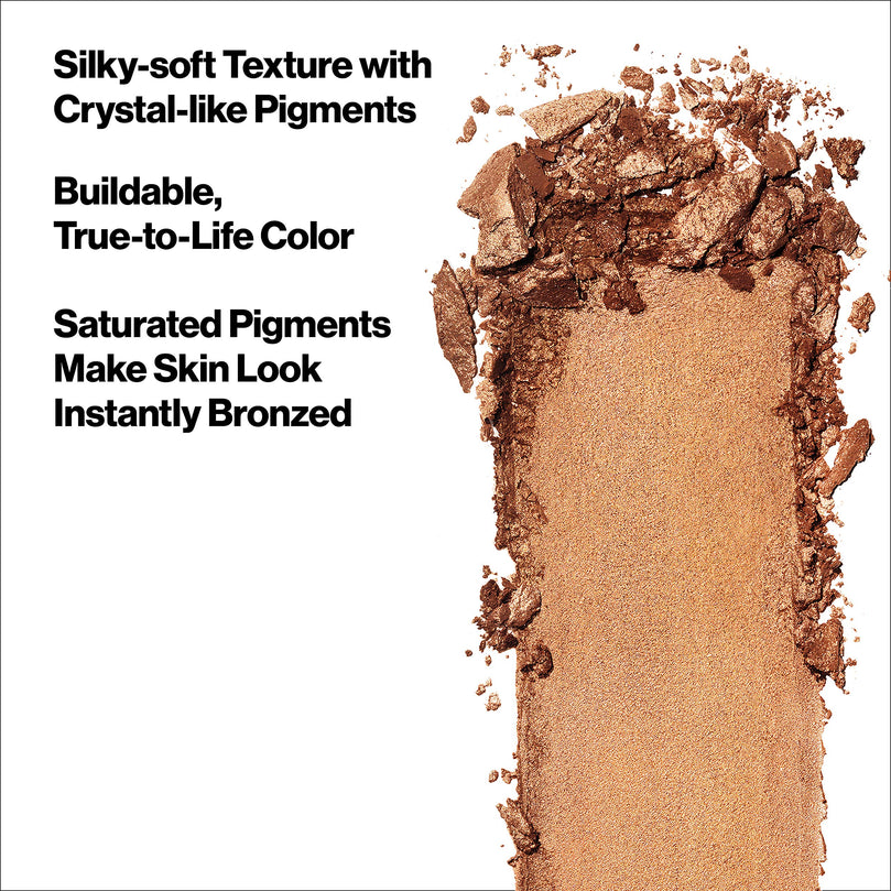 Revlon SkinLights Prismatic Buildable Bronzing Powder, 110 Sunlit Glow, 0.28 oz