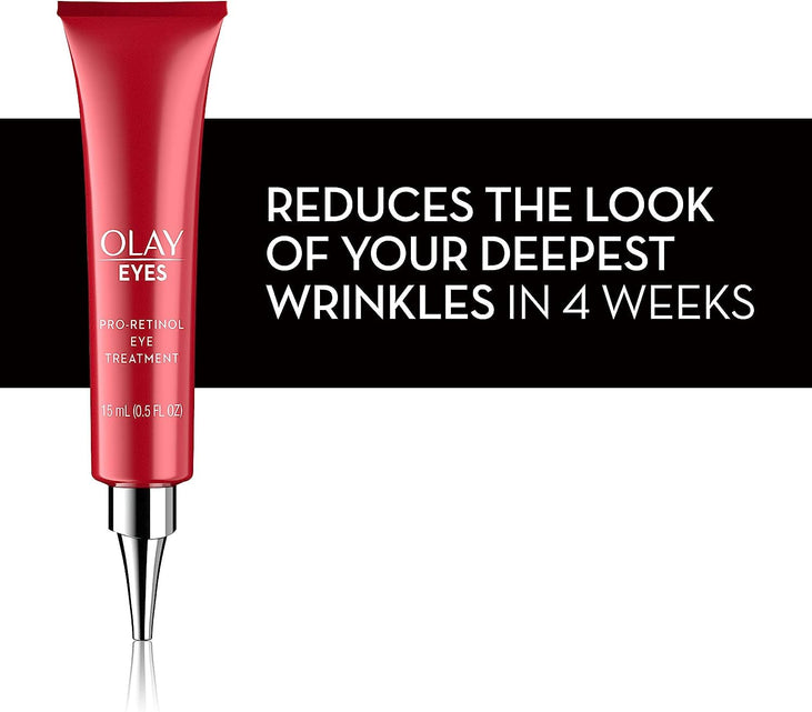Olay Eyes Pro Retinol Eye Cream Treatment for crow's feet, 0.5 fl oz