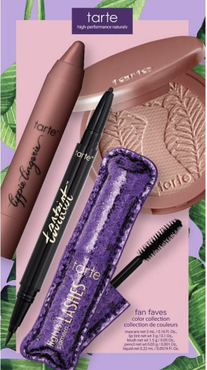 Tarte 4 PC Fan Faves Color Set