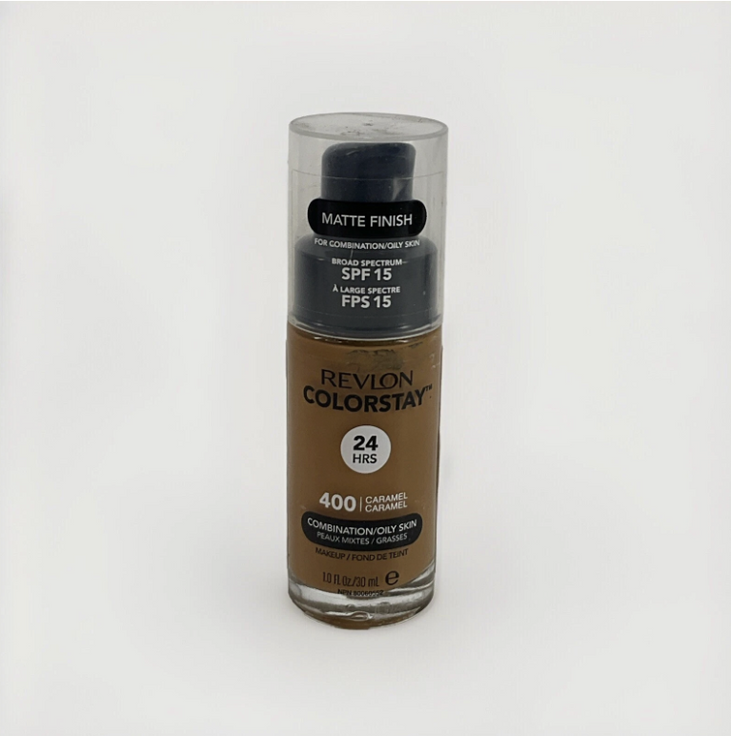 Revlon ColorStay Liquid Foundation Face Makeup for Combination & Oily Skin - 400 Caramel 1 Fl Oz