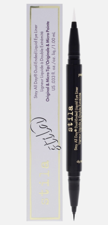 Stila Stay All Day Dual Ended Liquid Eyeliner - Intense Black / Snow