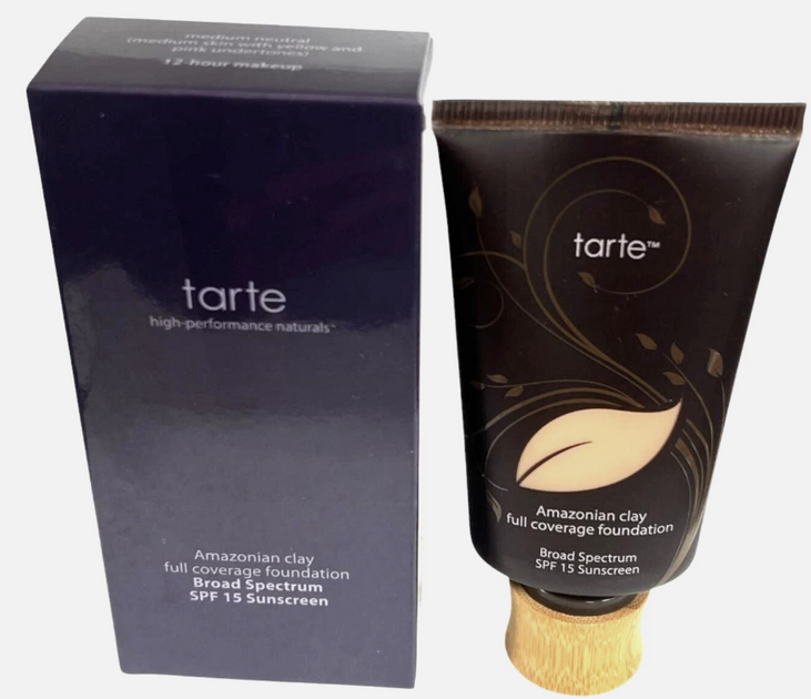 Tarte Amazonian Clay 12-Hour Foundation Full Coverage Makeup - 35n Medium Neutral