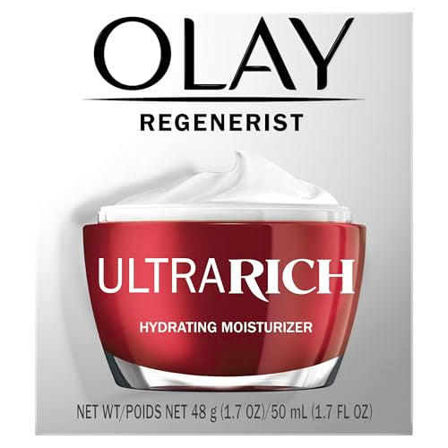 Olay Regenerist Ultra Rich Face Moisturizer, Everyday Care for All Skin Types, 1.7 oz
