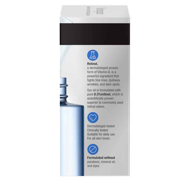 Neutrogena Rapid Wrinkle Repair Retinol Oil Facial Serum, 1.0 fl. oz