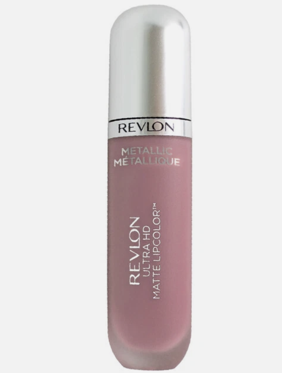 Revlon Ultra HD Metallic Matte Lip Color 680 HD Glam  0.2 Fl Oz
