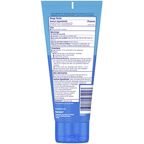 Coppertone Complete Sunscreen Lotion SPF 30, Face and Body Sunscreen, Lightweight, Water Resistant, 7 Fl Oz