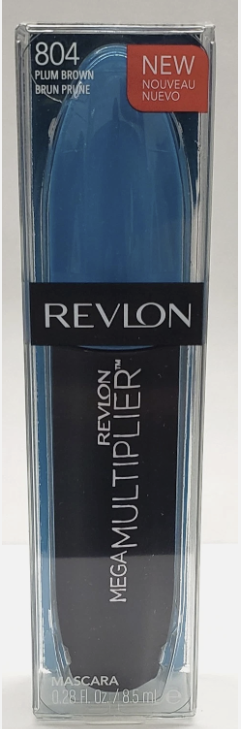 REVLON MEGA MULTIPLIER MASCARA 804 PLUM BROWN