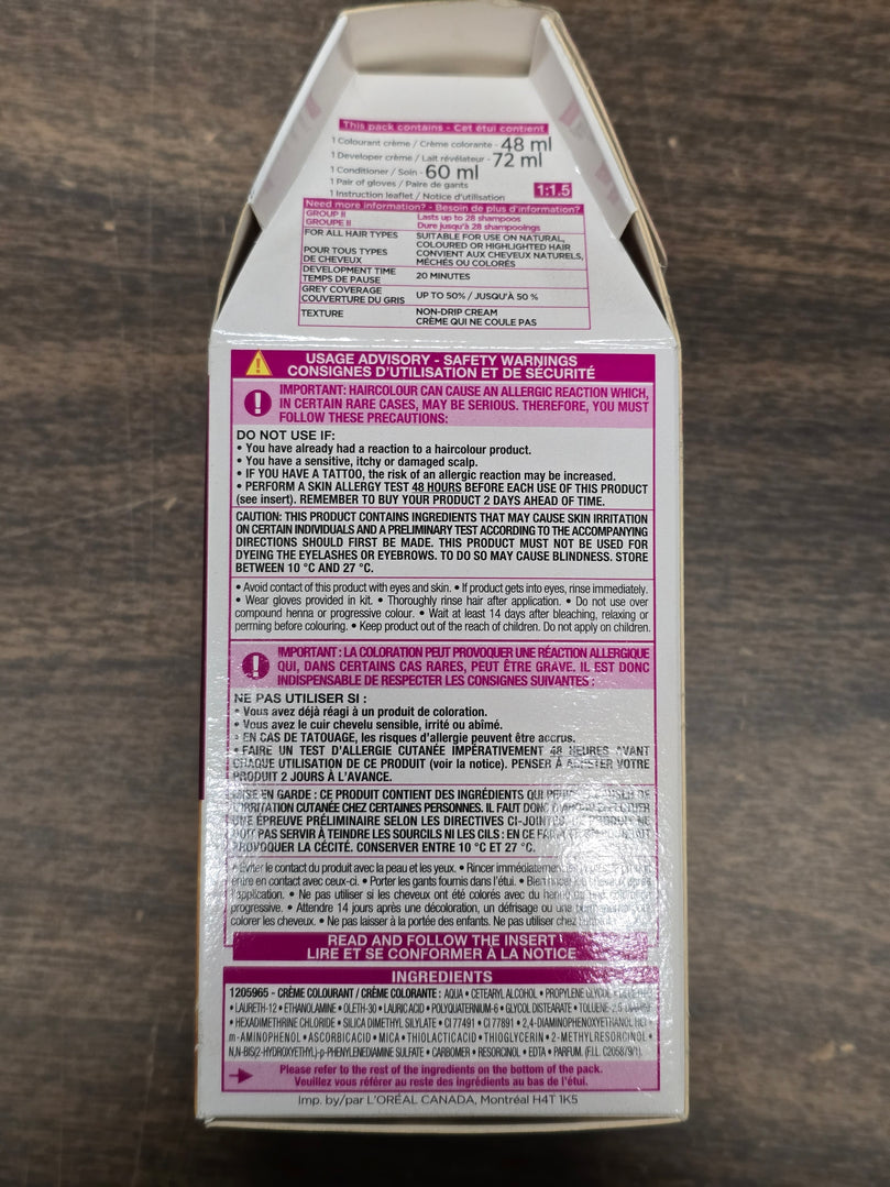 Loreal Paris Casting Creme Gloss Hair Color #2 Black