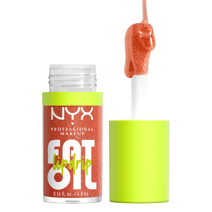 NYX Professional Makeup Fat Oil Lip Drip Hydrating Lip Gloss, Follow Back