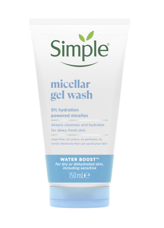 Simple Water Boost Micellar Gel Wash 150ML